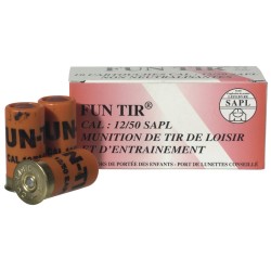 Cartouche à projectile sapl fun tir cal. 12 50 mm