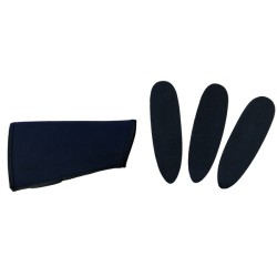 Couvre crosse pisteurs en néoprène noir + inserts busc