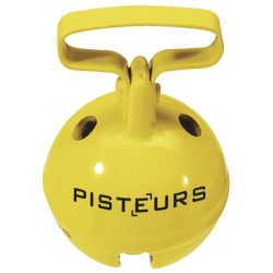 Grelot pisteurs laiton jaune ø 25mm passant 27mm