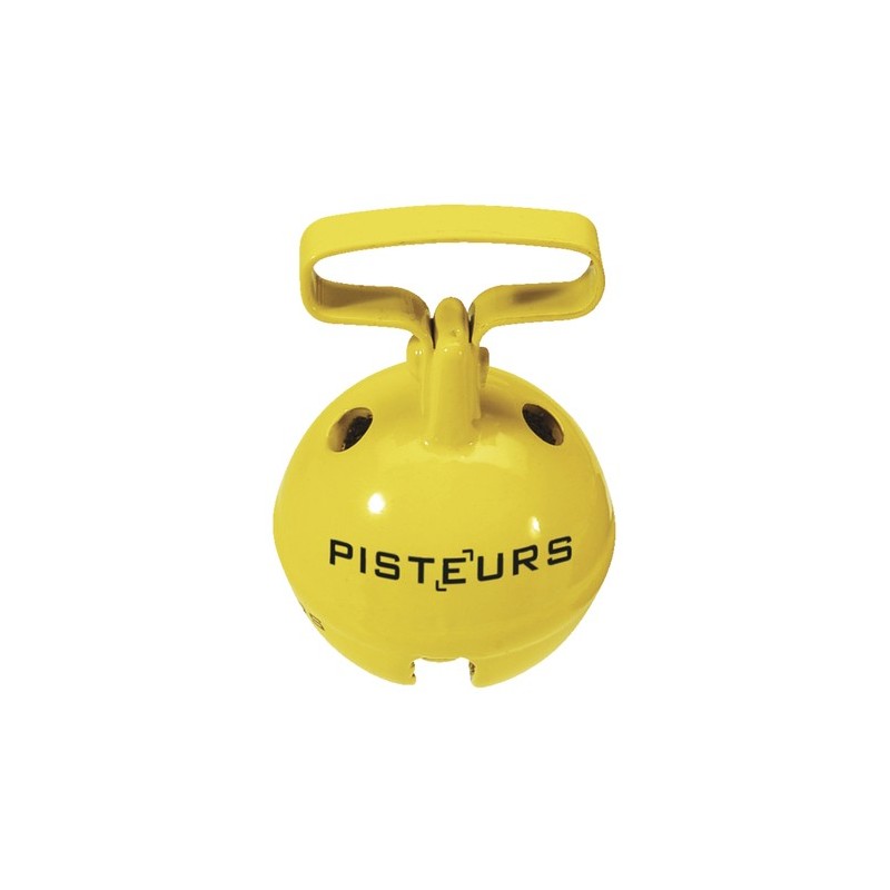 Grelot pisteurs laiton jaune ø 25mm passant 27mm