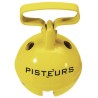 Grelot pisteurs laiton jaune ø 25mm passant 27mm