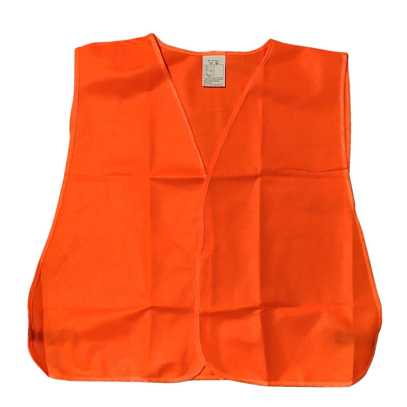 Gilet de traque orange haute visibilité