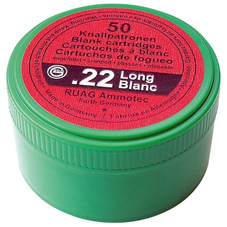 Cartouche à blanc geco cal. .22 long bte 50