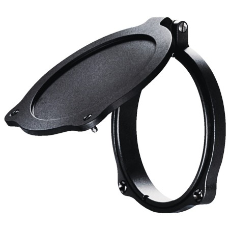 Protège objectif rabattable hawke flip-up cover en aluminium ø 56 mm