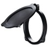 Protège objectif rabattable hawke flip-up cover en aluminium ø 56 mm