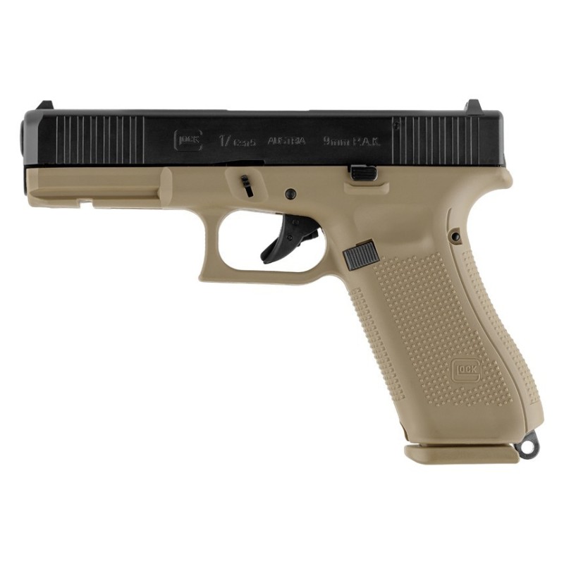 Pistolet glock 17 gen5 cal 9mm pak coyote edition limitee french army