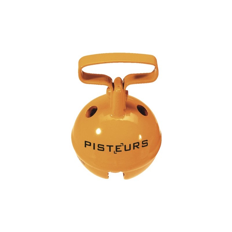 Grelot pisteurs laiton orange ø 25 mm passant 27 m