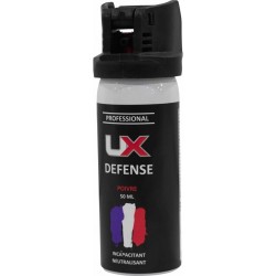 Bombe ux 50ml gel poivre capot clapet