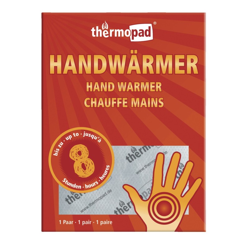 Chaufferettes chauffantes pour mains - thermopad