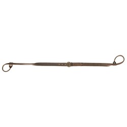 Bretelle lasso cuir marron