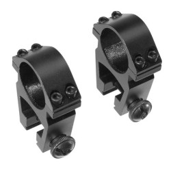 Montage fixe à colliers le lynx optics mod. le lynx aluminium ø 30 mm rail 11 mm haut bh 20 mm