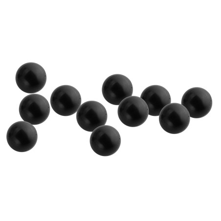 Boites de 100 billes caoutchouc cal.68