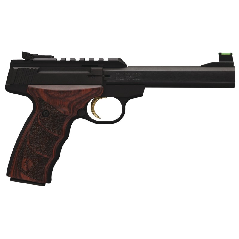 Pistolet buck mark plus rosewood udx,se,ms,adj 22lr
