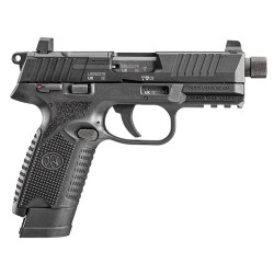 Pistolet FN Herstal 502 Tactical Noir Cal.22 LR Fileté 1/2x28