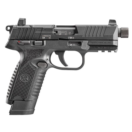 Pistolet FN Herstal 502 Tactical Noir Cal.22 LR Fileté 1/2x28