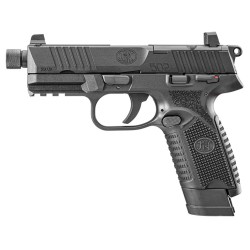 Pistolet FN Herstal 502 Tactical Noir Cal.22 LR Fileté 1/2x28