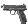 Pistolet FN Herstal 502 Tactical Noir Cal.22 LR Fileté 1/2x28