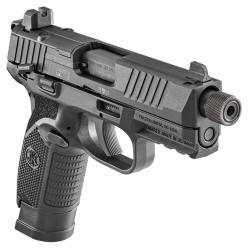 Pistolet FN Herstal 502 Tactical Noir Cal.22 LR Fileté 1/2x28