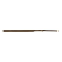 Bretelle fusil en croute de cuir, mousquetons - co
