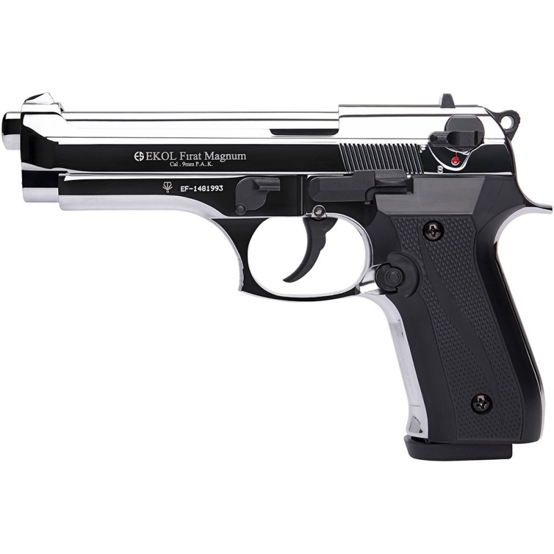 Pist alarme ekol firat magnum cal 9mm nickele
