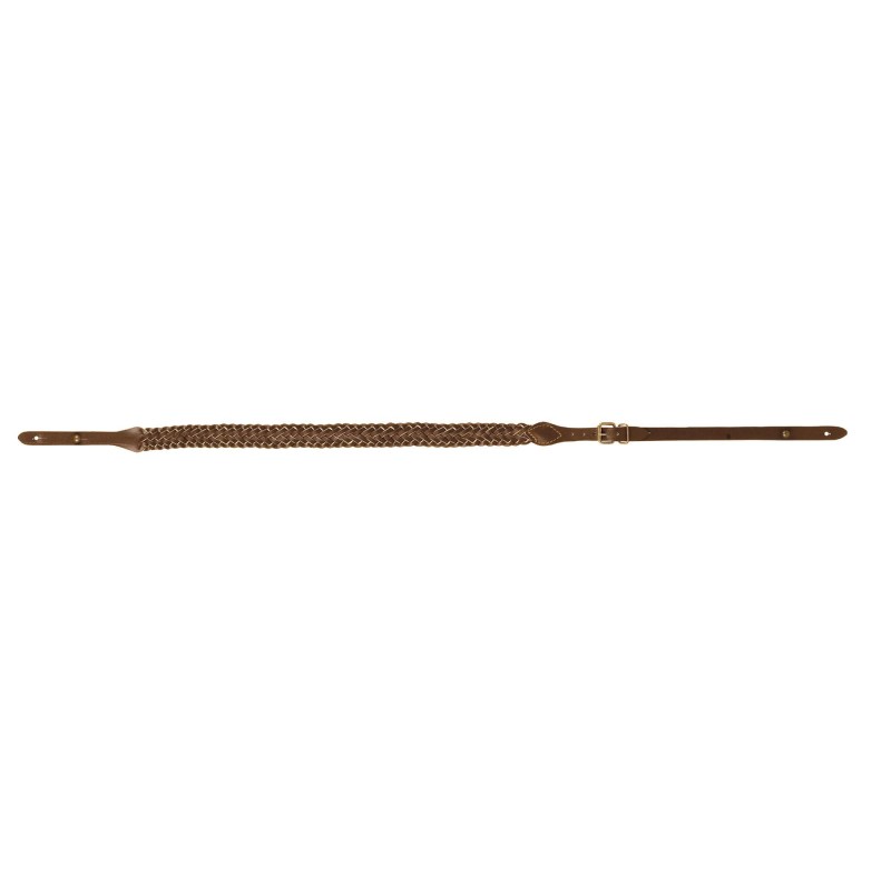 Bretelle fusil croute tressee 7 brins - country se