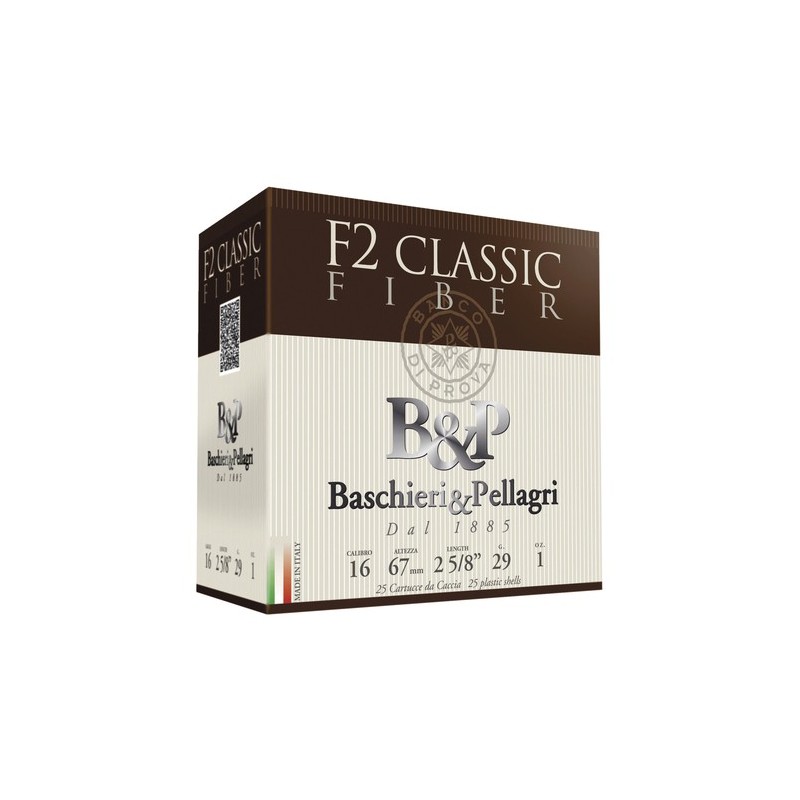 Cart. betp f2 classic fiber 16 cal. 16 / 67 mm n° 7