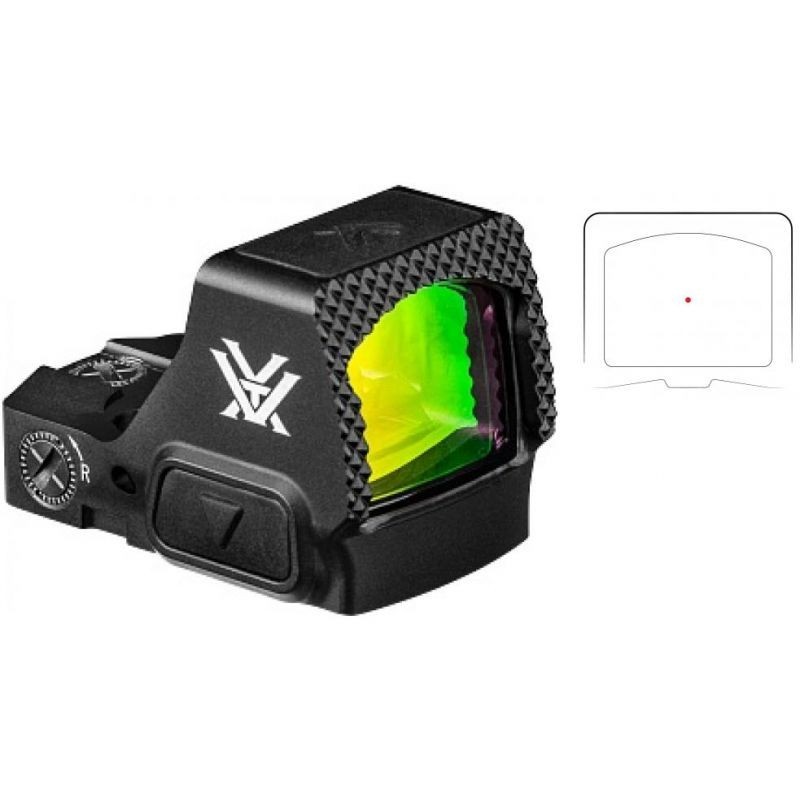 Vortex point rouge defender-3 st - reticule 3 moa rouge