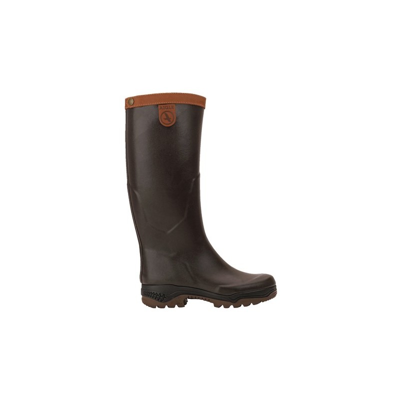 Botte aigle parcours 2 signature classique brun p46