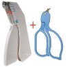 Pack agrafeuse cutanée jetable premiers secours pisteurs + pince ôte agrafes médicale pisteurs