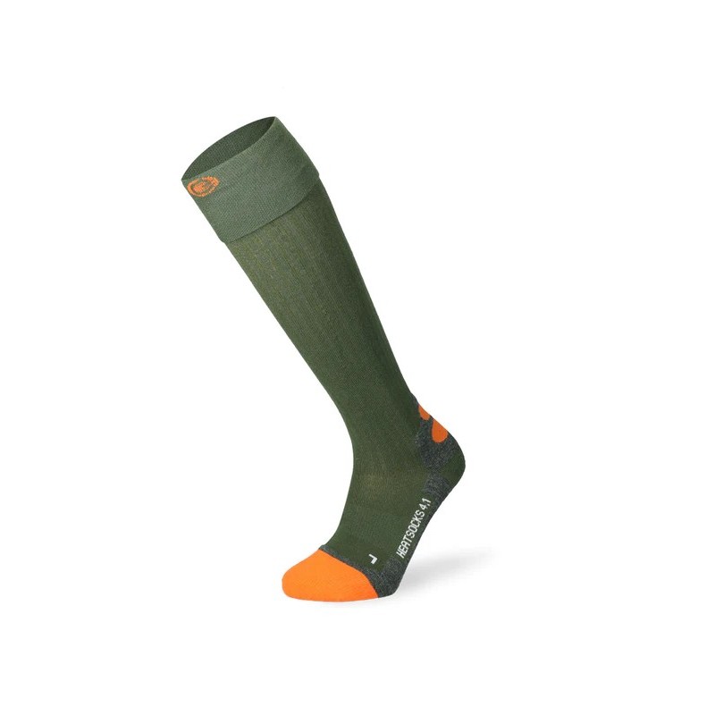 Chaussettes chauffantes heat stock 4.1 toe cap et pack batteries - lenz