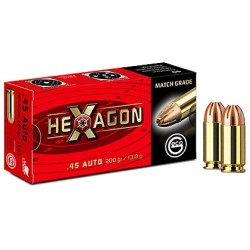 Munition geco hexagon 45 auto
