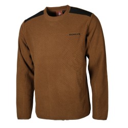 Pull somlys col rond camel t.xxl