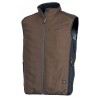 Gilet chauffant somlys marron