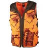 248n - gilet camo orange vert t.l