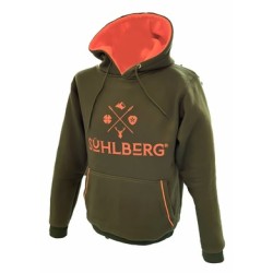Sweat à capuche sühlberg logo vert t. m