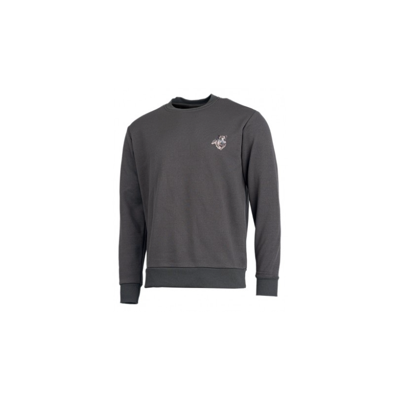 Sweat enfant sanglier vert 8ans
