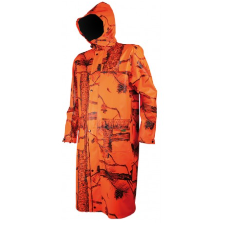 Manteau camo orange