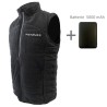 Gilet chauffant pisteurs noir t. l + batterie 5 000 mah