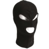 Cagoule 3 trou coton noir