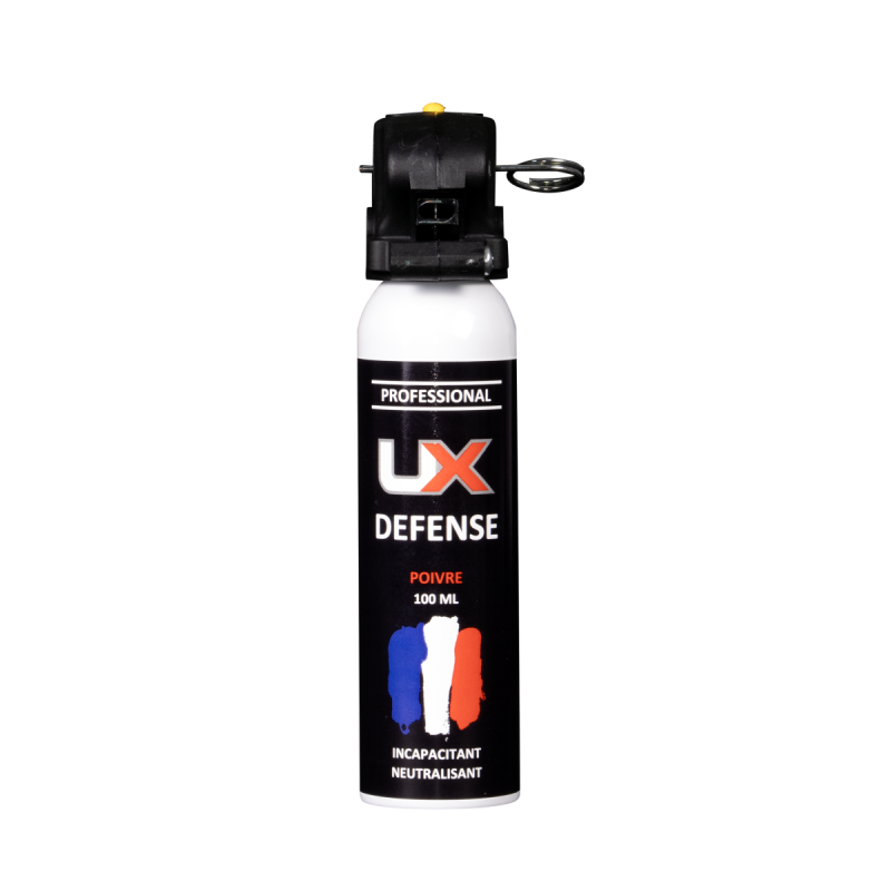 Bombe lacrymogene ux pro 100ml gel poivre
