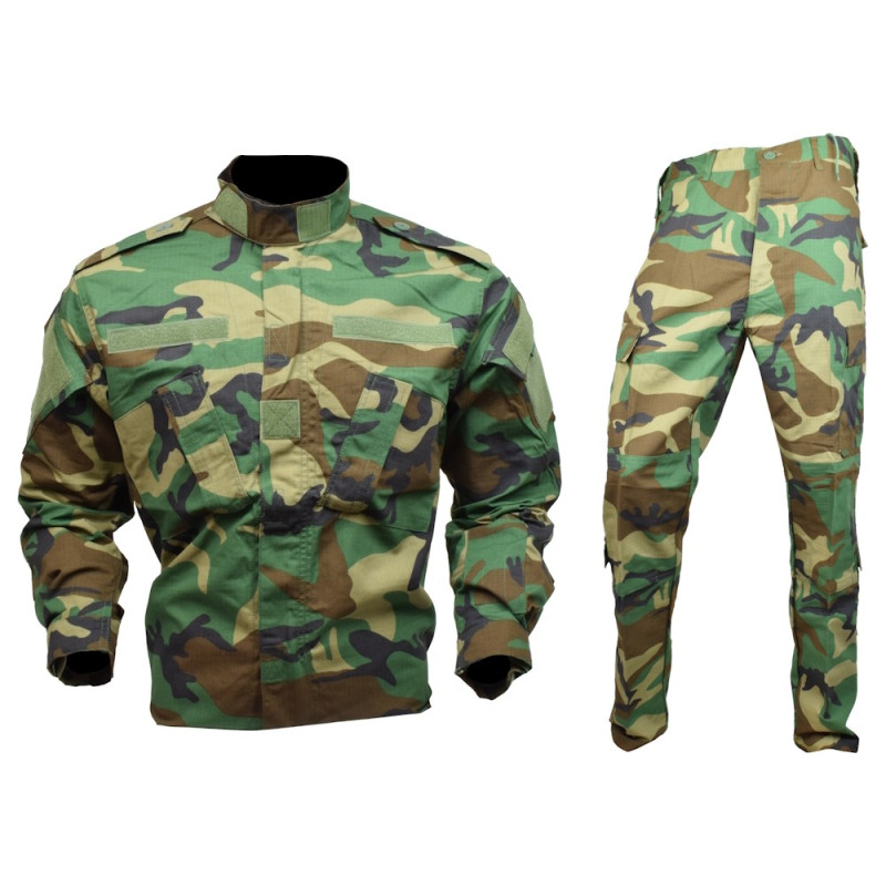 Royal tactical suit woodland small size taille s