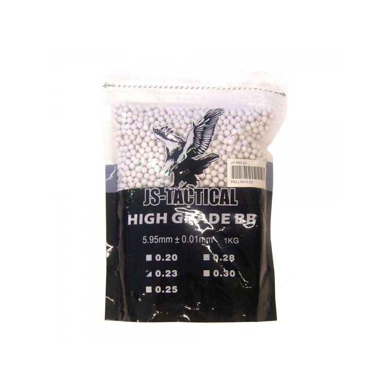 Js-tactical ball pellets 0.23g white