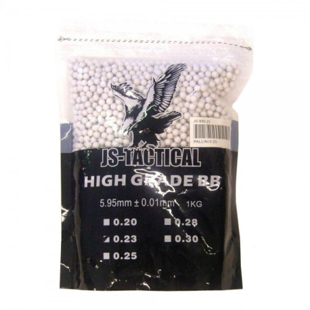 Js-tactical ball pellets 0.23g white