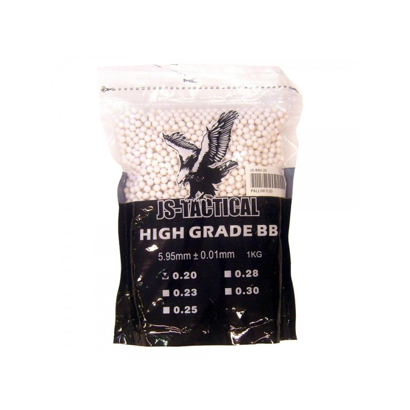 Js-tactical ball pellets 0,20g white