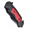Couteau noir et rouge sck
