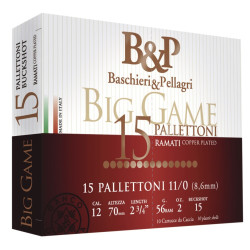 Chevrotine betp big game 15 pallettoni copper plate