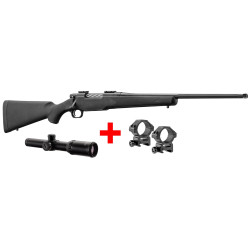 Pack carabine Mossberg patriot Cal.30.06  synthétique filetée + lunette 1-4x24