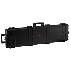 Mallette xl 137x 39 x 15 cm noire mousse vague