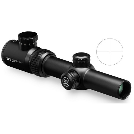 Vortex crossfire 2 1-4x24 v-brite il sfp