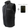 Gilet chauffant pisteurs noir t. s + batterie 5 000 mah